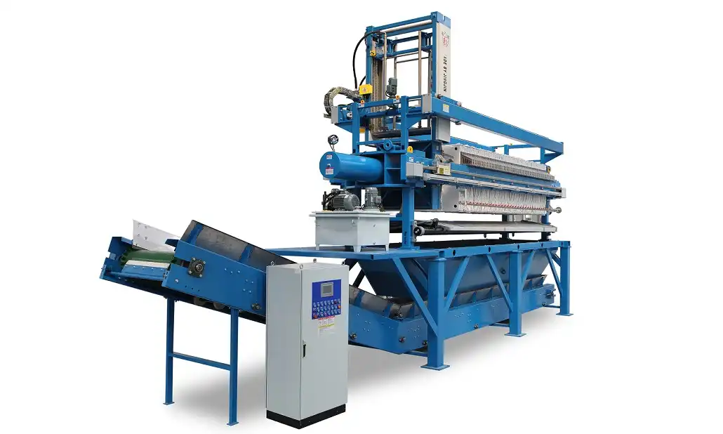 Achieving 30% Lower Moisture Content in Sludge With Filter Press Technology